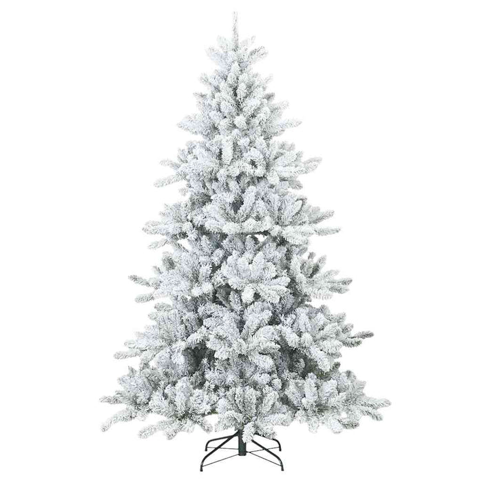 Albero di Natale Artificiale con Rami Pieghevoli Bianco 240 cm