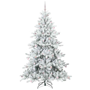 Albero di Natale Artificiale con Rami Pieghevoli 240 cm PVC 3397746