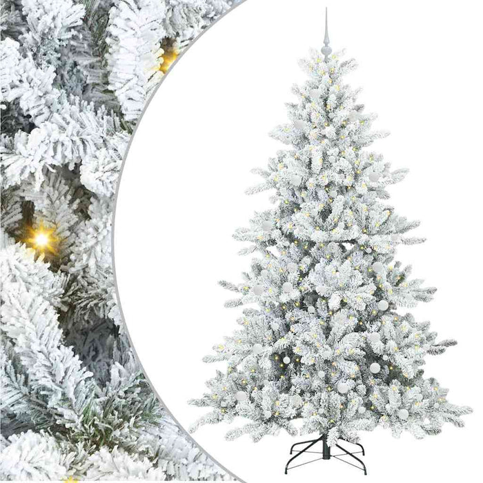 Albero di Natale Artificiale con Rami Pieghevoli 240 cm PVC 3397747
