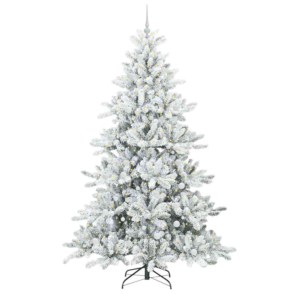 Albero di Natale Artificiale con Rami Pieghevoli 240 cm PVC 3397747