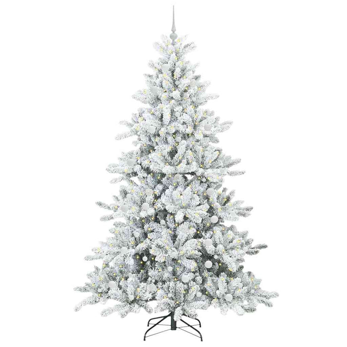 Albero di Natale Artificiale con Rami Pieghevoli 240 cm PVC 3397747