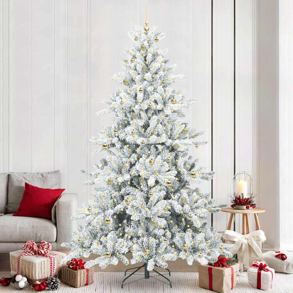 Albero di Natale Artificiale con Rami Pieghevoli 240 cm PVC 3397748