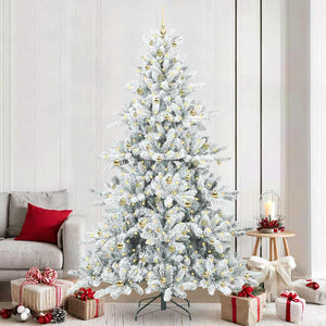 Albero di Natale Artificiale con Rami Pieghevoli 240 cm PVC 3397748