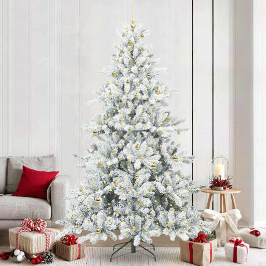 Albero di Natale Artificiale con Rami Pieghevoli 240 cm PVC 3397748