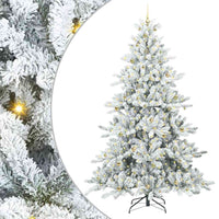 Albero di Natale Artificiale con Rami Pieghevoli 240 cm PVC 3397748