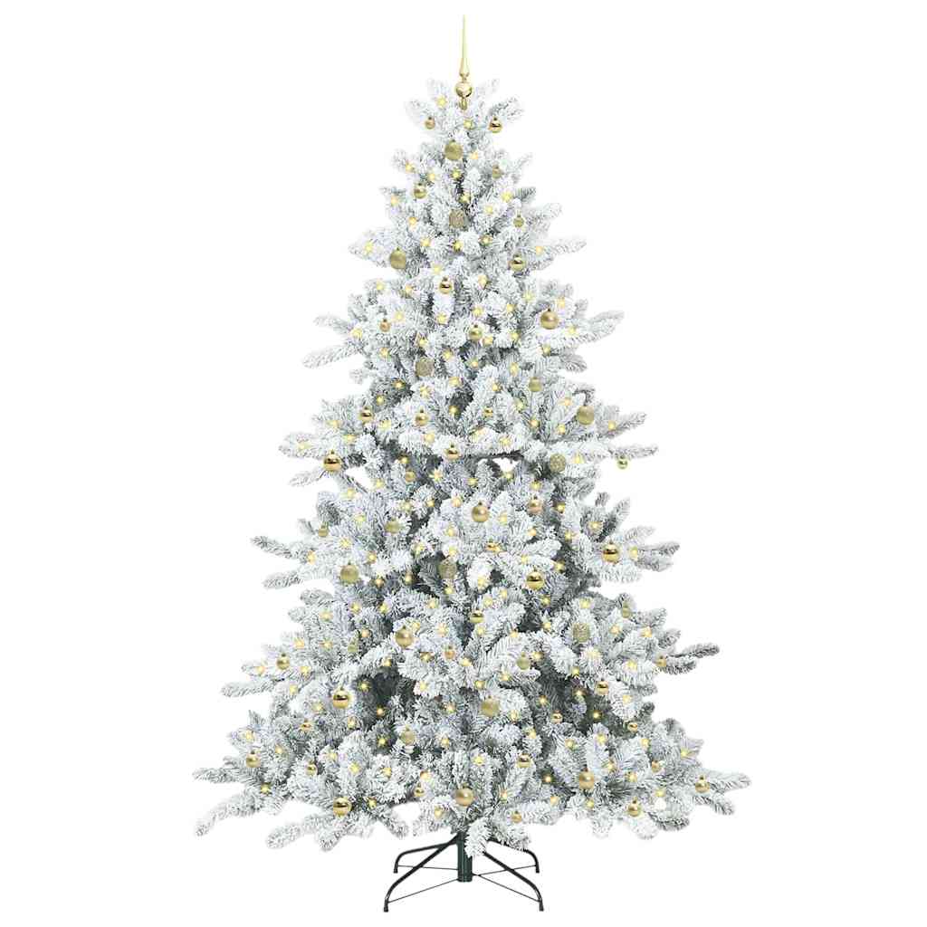 Albero di Natale Artificiale con Rami Pieghevoli 240 cm PVC 3397748