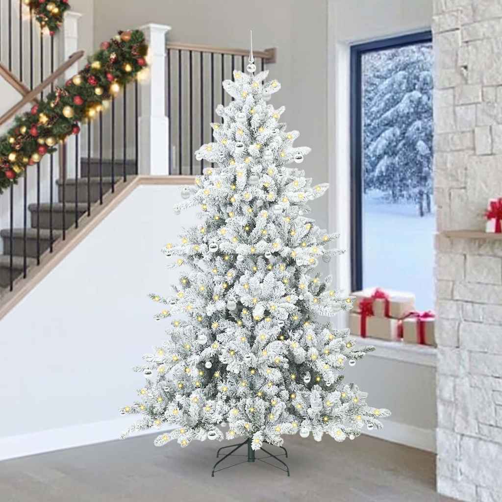 Albero di Natale Artificiale con Rami Pieghevoli 240 cm PVC 3397749