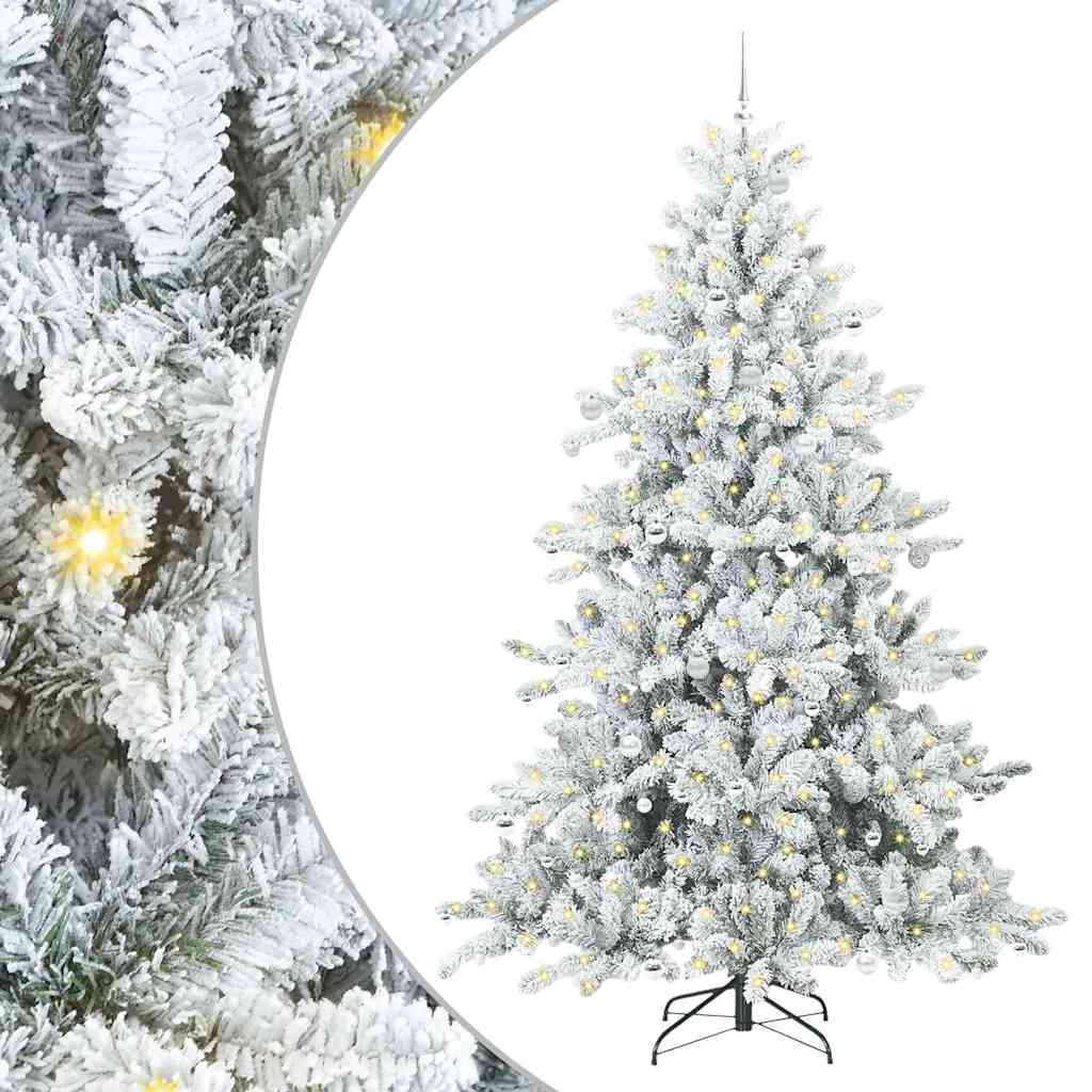 Albero di Natale Artificiale con Rami Pieghevoli 240 cm PVC 3397749