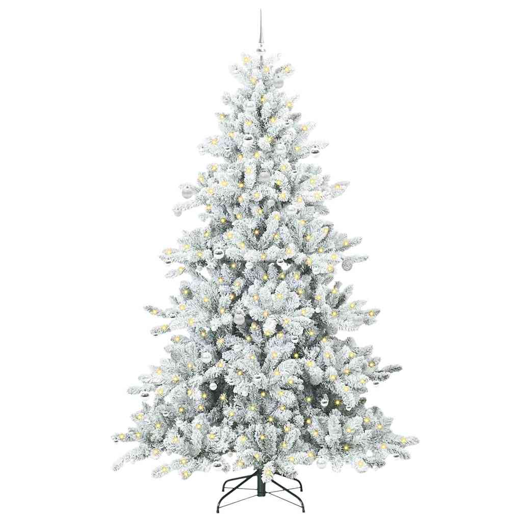 Albero di Natale Artificiale con Rami Pieghevoli 240 cm PVC 3397749