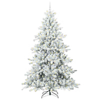 Albero di Natale Artificiale con Rami Pieghevoli 240 cm PVC 3397749