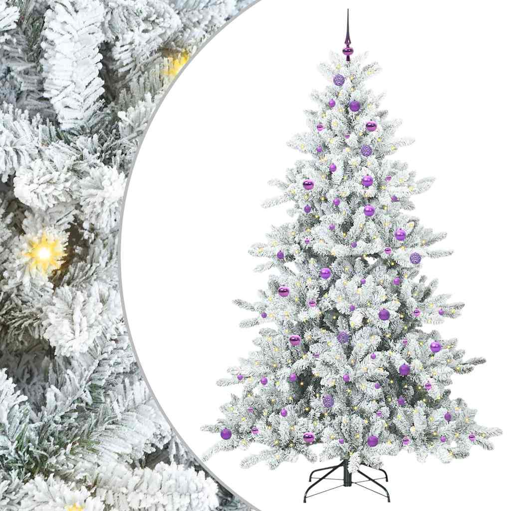 Albero di Natale Artificiale con Rami Pieghevoli 240 cm PVC 3397750