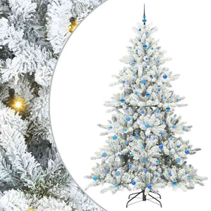 Albero di Natale Artificiale con Rami Pieghevoli 240 cm PVC 3397751