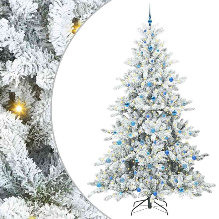 Albero di Natale Artificiale con Rami Pieghevoli 240 cm PVC 3397751