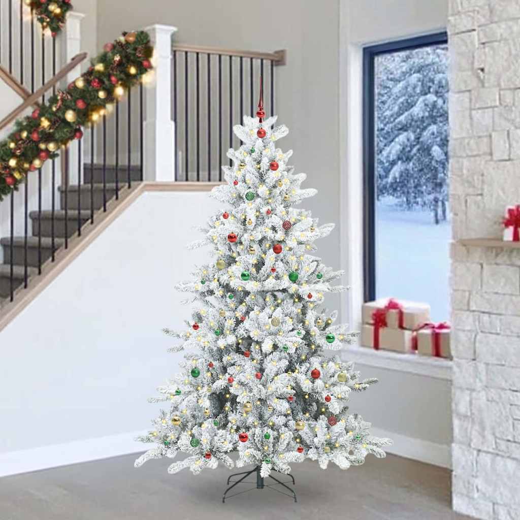 Albero di Natale Artificiale con Rami Pieghevoli 240 cm PVC 3397752