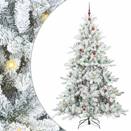 Albero di Natale Artificiale con Rami Pieghevoli 240 cm PVC 3397752