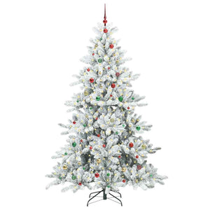 Albero di Natale Artificiale con Rami Pieghevoli 240 cm PVC 3397752