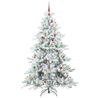 Albero di Natale Artificiale con Rami Pieghevoli 240 cm PVC 3397752