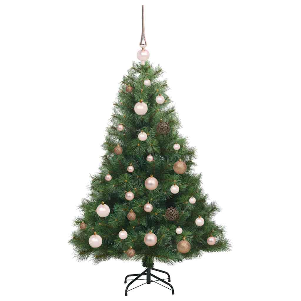 Albero di Natale artificiale con 150 LED Verde 120 cm PE e PVC 3397755