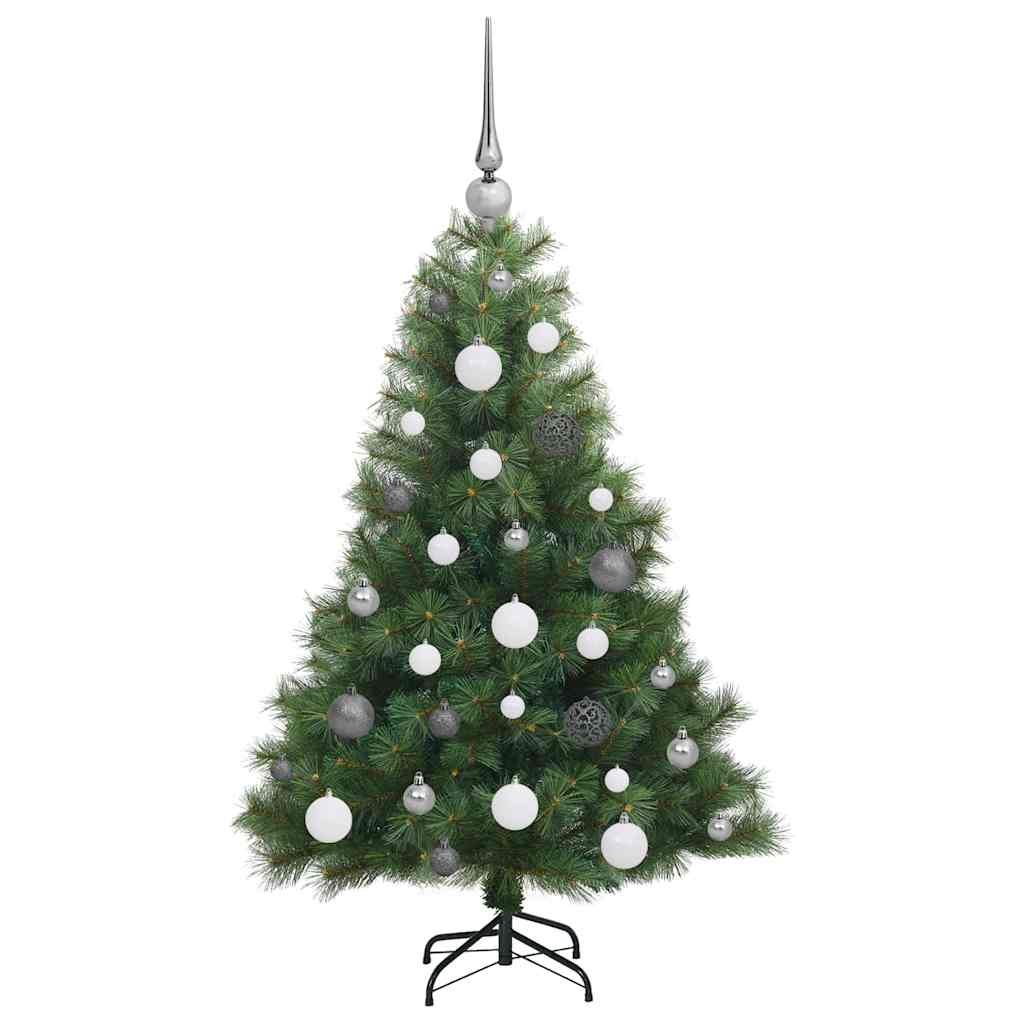 Albero di Natale artificiale con 150 LED Verde 120 cm PE e PVC 3397756