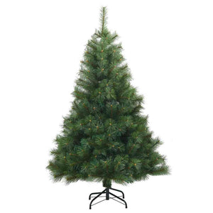 Albero di Natale artificiale con 150 LED Verde 120 cm PE e PVC 3397757