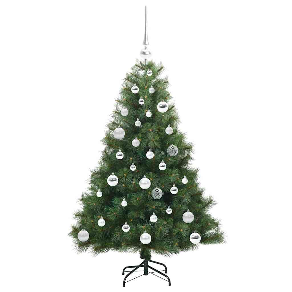 Albero di Natale artificiale con 150 LED Verde 120 cm PE e PVC 3397762