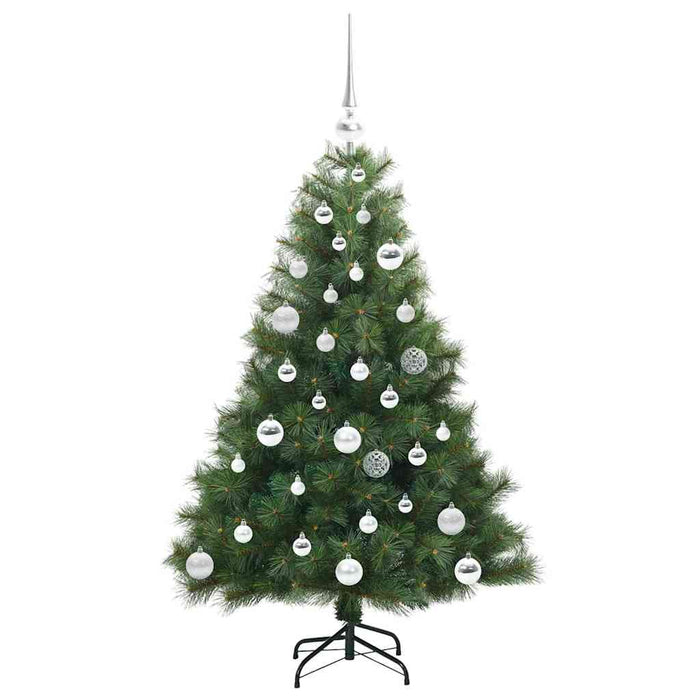 Albero di Natale artificiale con 150 LED Verde 120 cm PE e PVC 3397762