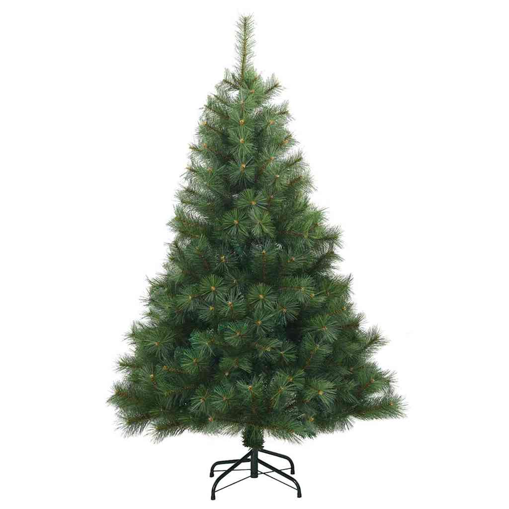 Albero di Natale artificiale con 150 LED Verde 120 cm PE e PVC 3397765