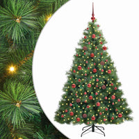 Albero di Natale artificiale con 300 LED Verde 180 cm PE e PVC 3397783
