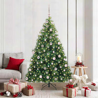 Albero di Natale artificiale con 300 LED Verde 180 cm PE e PVC 3397785