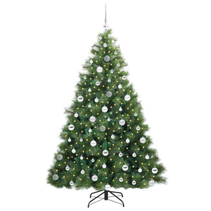 Albero di Natale artificiale con 300 LED Verde 180 cm PE e PVC 3397788
