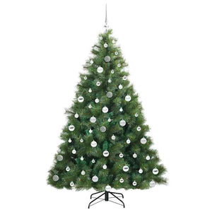 Albero di Natale artificiale con 300 LED Verde 180 cm PE e PVC 3397788