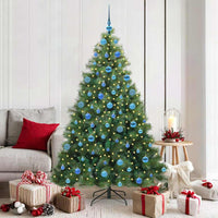 Albero di Natale artificiale con 300 LED Verde 180 cm PE e PVC 3397790