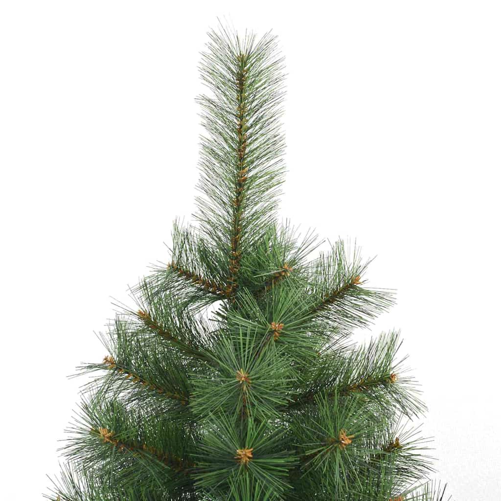 Albero di Natale artificiale con 300 LED Verde 210 cm PE e PVC 3397801