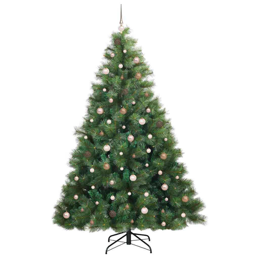 Albero di Natale artificiale con 300 LED Verde 240 cm PE e PVC 3397807