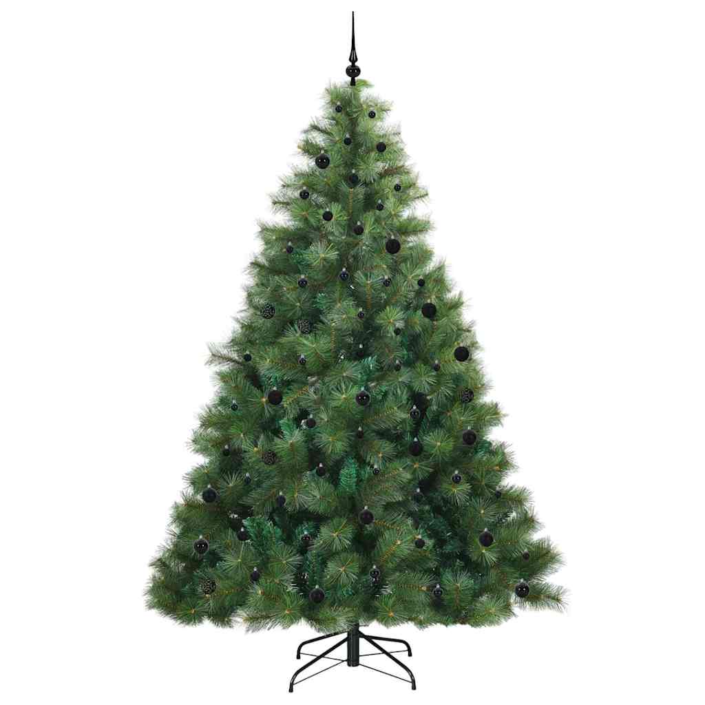 Albero di Natale artificiale con 300 LED Verde 240 cm PE e PVC 3397810