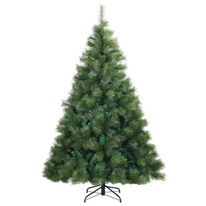 Albero di Natale artificiale con 300 LED Verde 240 cm PE e PVC 3397810