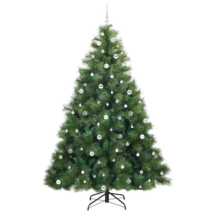 Albero di Natale artificiale con 300 LED Verde 240 cm PE e PVC 3397814