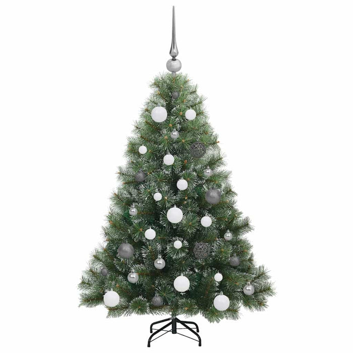 Albero di Natale artificiale con 150 LED Verde 120 cm PE e PVC 3397821