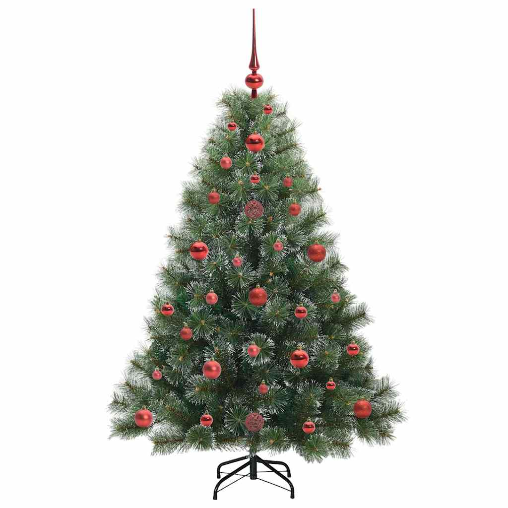 Albero di Natale artificiale con 150 LED Verde 120 cm PE e PVC 3397822