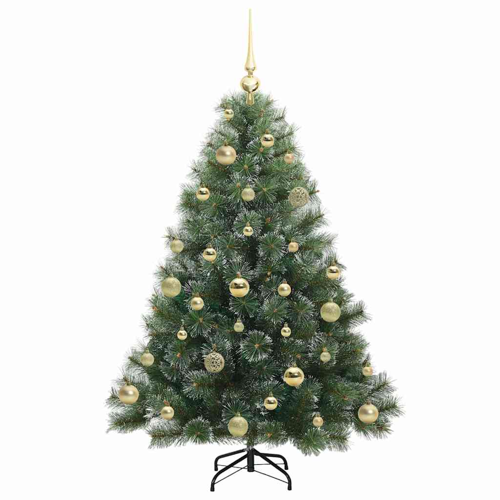 Albero di Natale artificiale con 150 LED Verde 120 cm PE e PVC 3397826