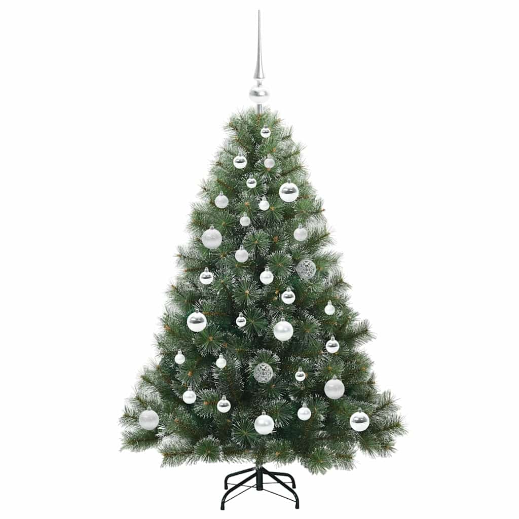 Albero di Natale artificiale con 150 LED Verde 120 cm PE e PVC 3397827
