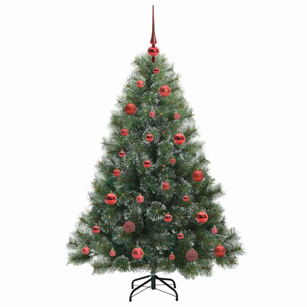 Albero di Natale artificiale con 150 LED Verde 150 cm PE e PVC 3397835