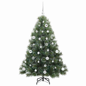 Albero di Natale artificiale con 150 LED Verde 150 cm PE e PVC 3397840