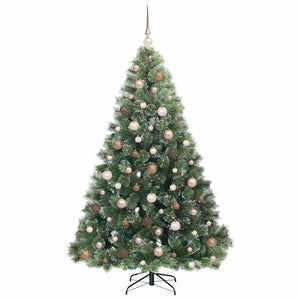 Albero di Natale artificiale con 300 LED Verde 180 cm PE e PVC 3397846