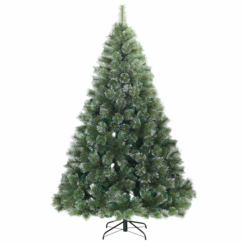Albero di Natale artificiale con 300 LED Verde 180 cm PE e PVC 3397846