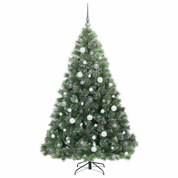 Albero di Natale artificiale con 300 LED Verde 180 cm PE e PVC 3397847