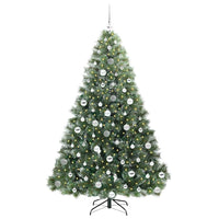 Albero di Natale artificiale con 300 LED Verde 180 cm PE e PVC 3397853