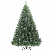 Albero di Natale artificiale con 300 LED Verde 210 cm PE e PVC 3397859