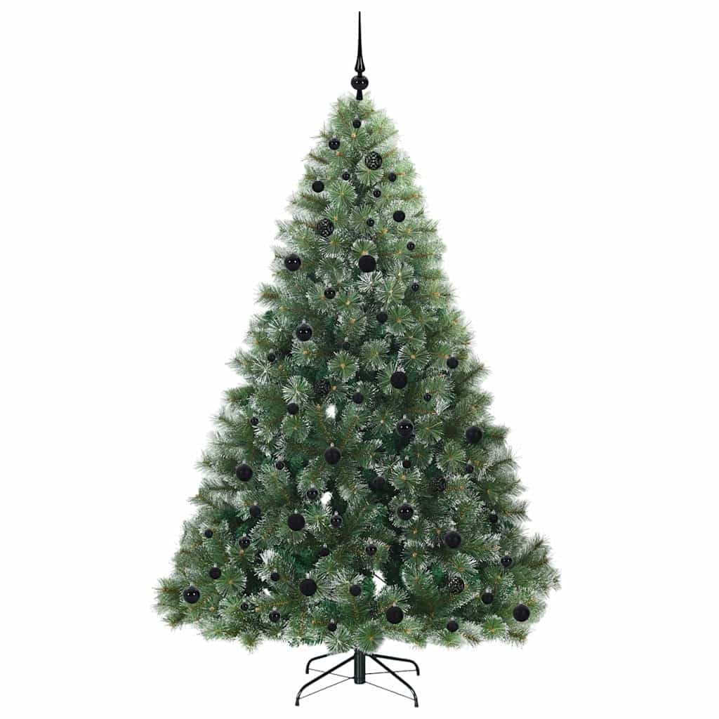 Albero di Natale artificiale con 300 LED Verde 210 cm PE e PVC 3397862