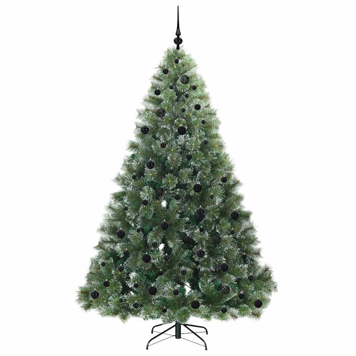 Albero di Natale artificiale con 300 LED Verde 210 cm PE e PVC 3397862